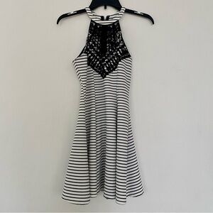 NWT Material Girl Cloud Dancer Dress with Embroidery Detail Size Small